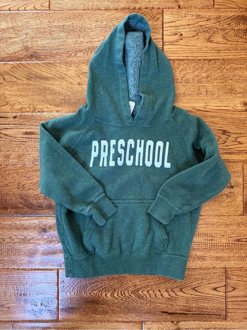 Ambitious Kids Green Preschool Hoodie for Kids